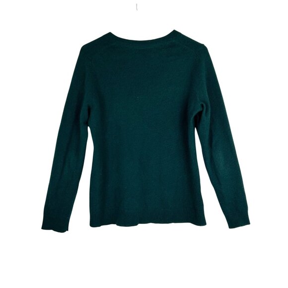 Charter Club Luxury Women’s Green Sweater Sz Medium 100% Cashmere - Picture 2 of 11